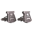 Sterling Silver Cufflink's, Custom Shape, 1/2"